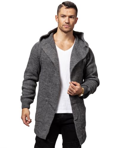 Cardigan grigio scuro Carisma