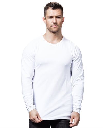 Basic O-Neck Longsleeve White Jack & Jones