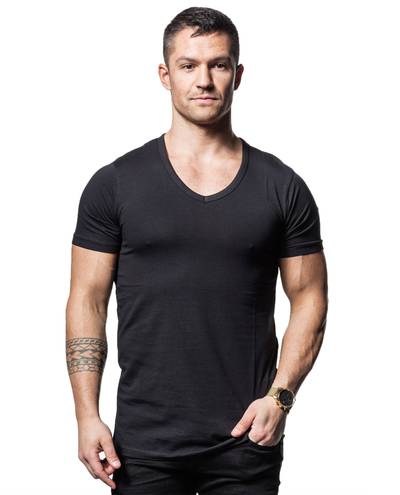 Basic V-Neck Black Jack & Jones Basic V-Neck Black Jack & Jones