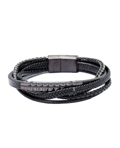 Paul Bracelet Leather Jerone Jewellery