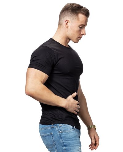 Los Angeles Back Print Black Alan Rust