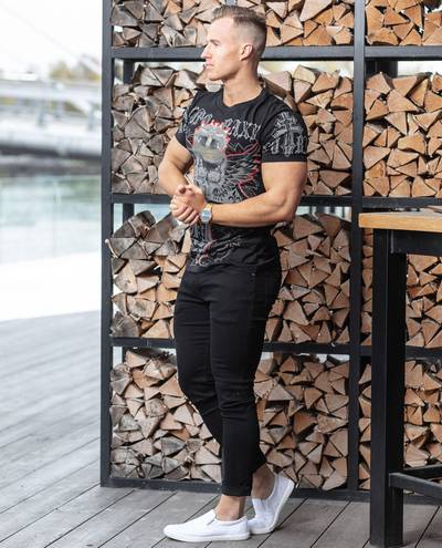 Hades Paradise T-Shirt Black Cipo & Baxx