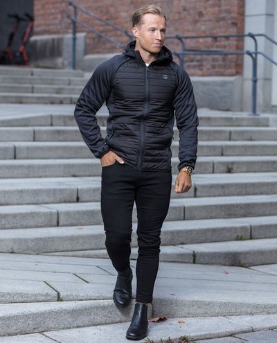 Multi Quilted Jacket Black Jack & Jones
