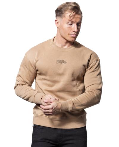 Globe Sweat Crew Tannin Jack & Jones Globe Sweat Crew Tannin Jack & Jones