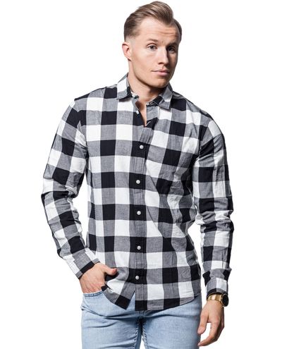 Gingham Twill Shirt Whisper Jack & Jones Gingham Twill Shirt Whisper Jack & Jones