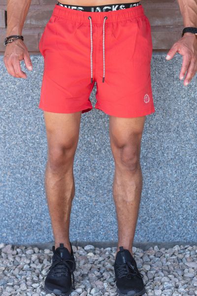 Fiji Red Swim Shorts Beach Jack & Jones Fiji Red Swim Shorts Beach Jack & Jones