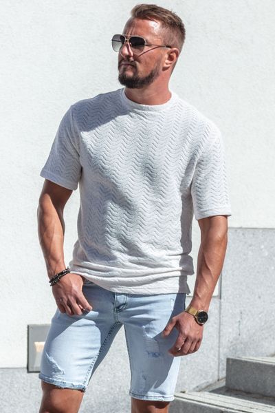 Crochet Shirt White Carisma Crochet Shirt White Carisma