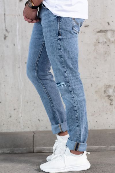 Glenn Cole Blue Jeans Slightly Ripped L32 Jack & Jones
