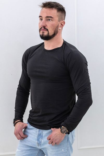 Black Basic Longsleeve Jerone