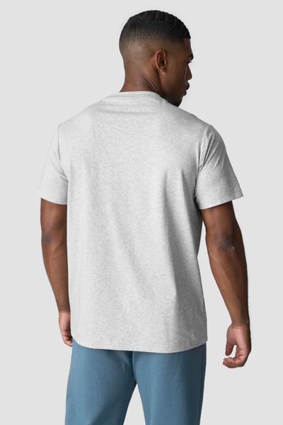 t-shirt grigia di alta qualità per il tempo libero