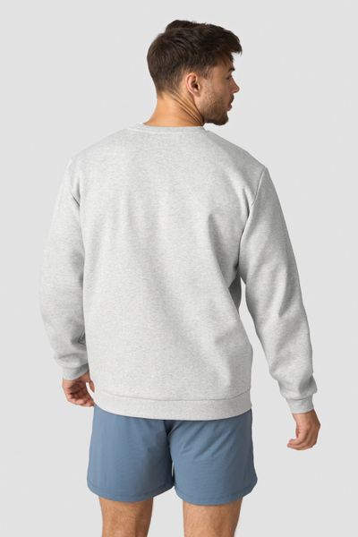 felpa uomo grigio chiaro