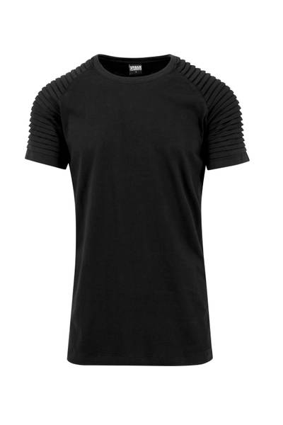 Pleat Raglan Tee Black Urban Classics