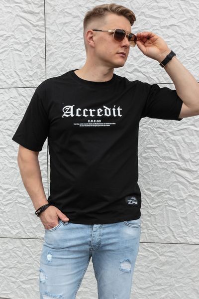 T-shirt Accredit nero JERONE