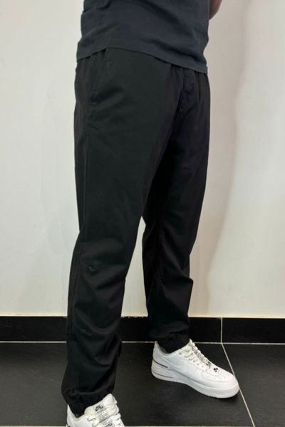 Pantaloni da uomo neri elasticizzati per tutti i giorni JERONE
