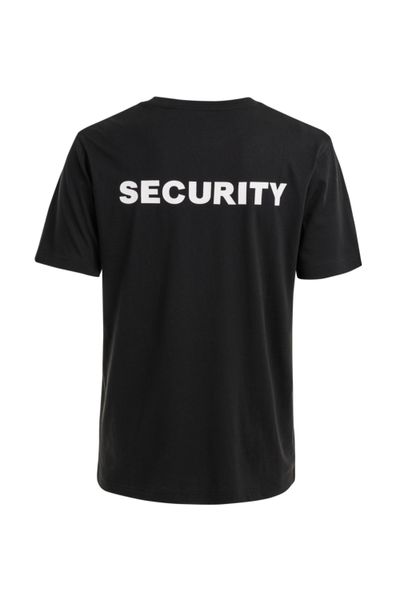 T-shirt nero stampato Security Brandit