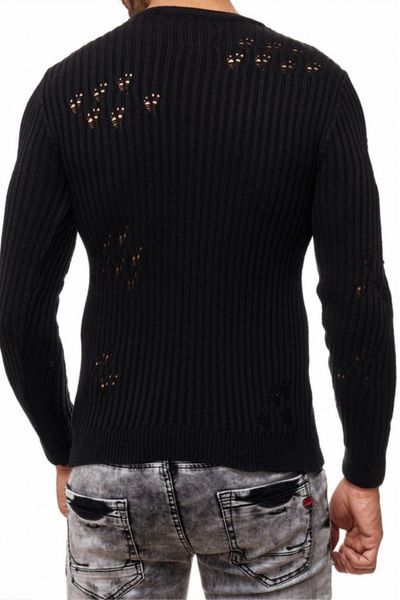 Maglia Strappata Nera Rusty Neal