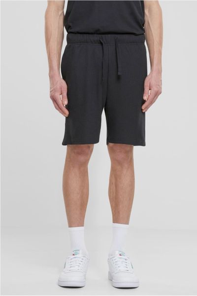 Pantaloncini neri con superficie a cialda URBAN CLASSICS Pantaloncini neri con superficie a cialda URBAN CLASSICS
