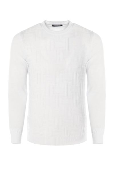 CARISMA bianco strutturato a maniche lunghe CARISMA bianco strutturato a maniche lunghe