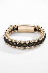 Bracciale intrecciato color oro JERONE JEWELLERY