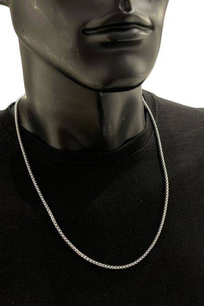 Catena color argento 60cm JERONE JEWELLERY