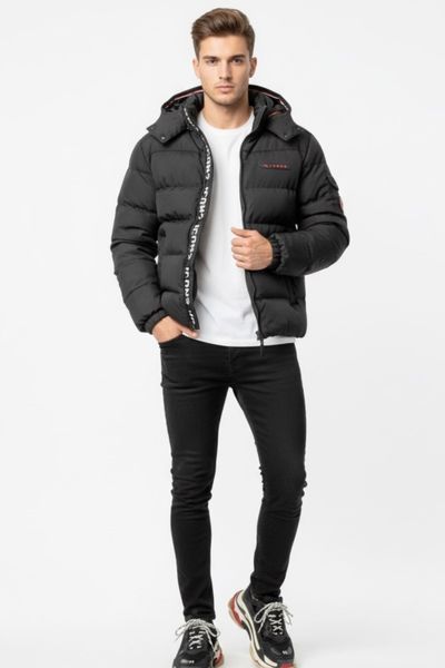 Giacca invernale nera ICON Jerone Giacca invernale nera ICON Jerone