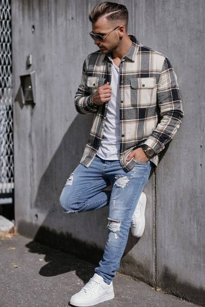 Charge camicia a quadri Jack & Jones