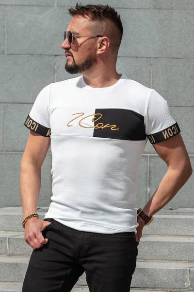 Marc T-shirt strutturata bianca JERONE
