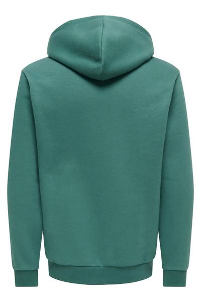 Basic Ceres Hoodie Mallard Green Only & Sons Basic Ceres Hoodie Mallard Green Only & Sons