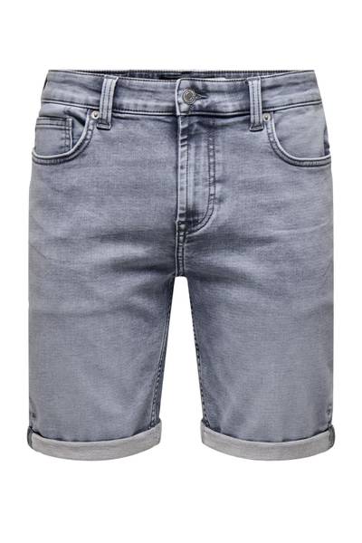 Shorts di jeans grigi PLY ONLY&SONS Shorts di jeans grigi PLY ONLY&SONS