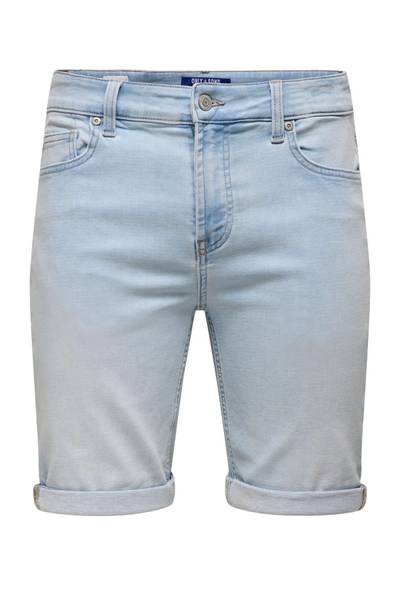 Shorts di jeans azzurri Ana ONLY&SONS