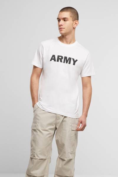 Army T-Shirt White BRANDIT Army T-Shirt White BRANDIT