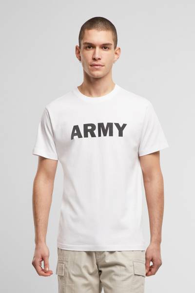 Army T-Shirt White BRANDIT Army T-Shirt White BRANDIT