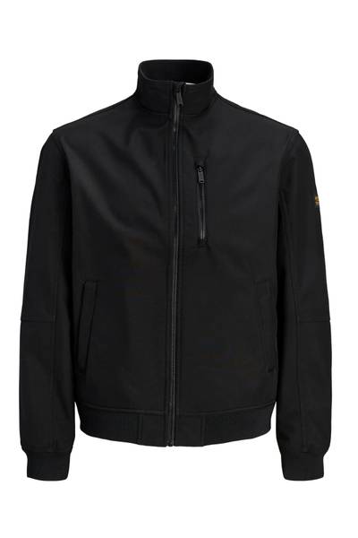 Liam giacca bomber softshell nera JACK&JONES