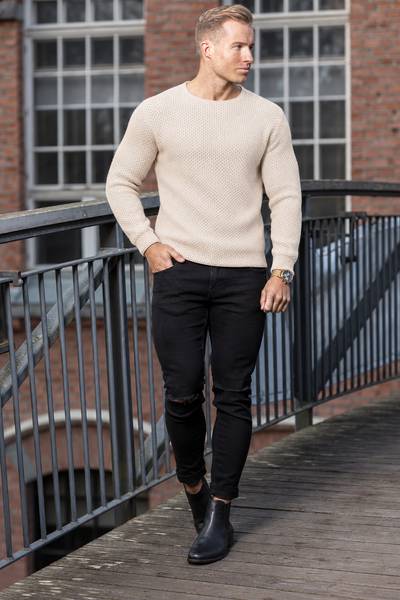 Mason beige maglione JACK&JONES